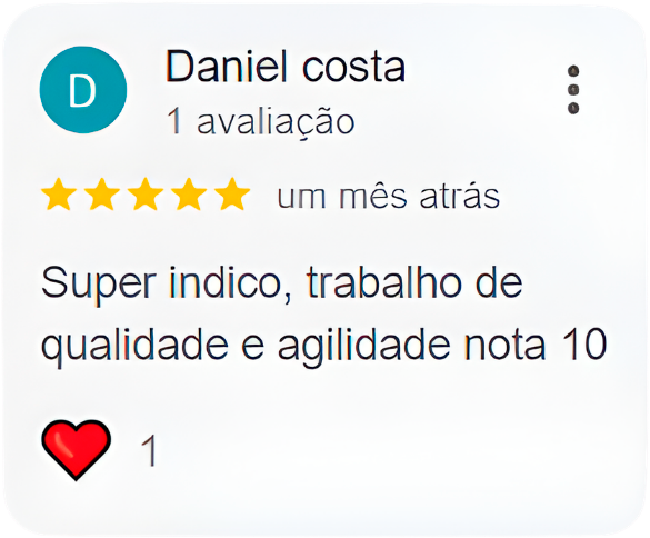Avaliação Google 3