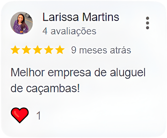Avaliação Google 4
